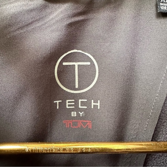 TUMI T-Tech Navy Blue Softshell Jacket XXL TT-0012 Zip Pockets Performance - Picture 10 of 14